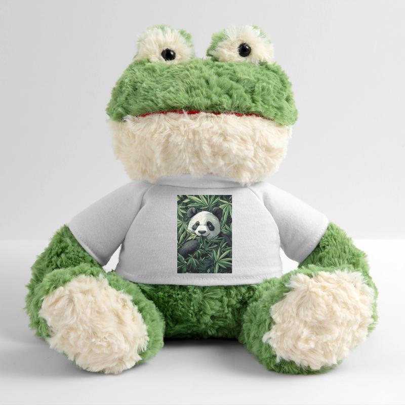 Panda in Cannabis Leaf Dream MiniFeet® Frog Torge