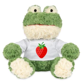 Erdbeere - MiniFeet® Frosch Torge - Weiß - Vorne