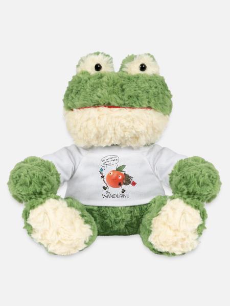 Wanderine auf Wanderschaft - MiniFeet® Frosch Torge - Weiß
