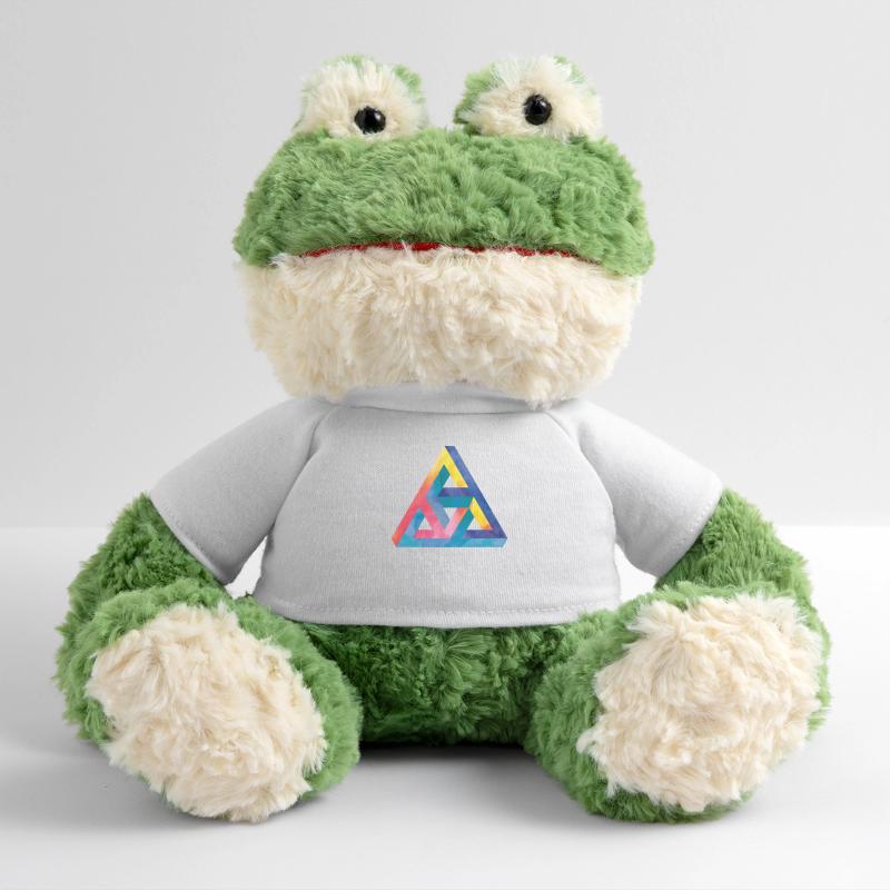 Optical illusion triangle Escher MiniFeet® Frog Torge