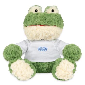 ich schließe damit ab - MiniFeet® Frosch Torge - Weiß - Vorne