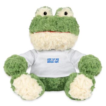 Love heals - MiniFeet® Frog Torge - white - Front