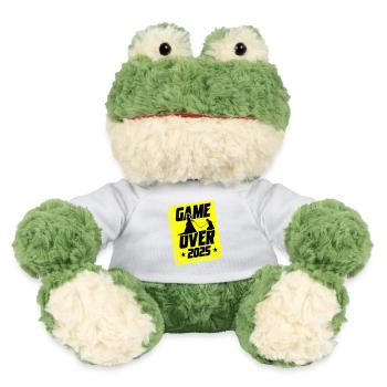 Hochzeit Game Over 2025 Junggesellenabschied - MiniFeet® Frosch Torge - Weiß - Vorne