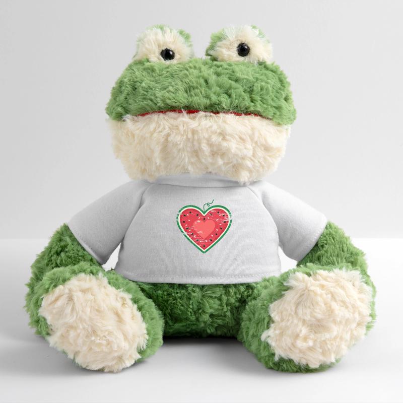 Coeur design pastèque utilisé Grenouille Torge MiniFeet®