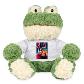 Rabbit Animal Pet Rabbit Colorful - MiniFeet® Frog Torge - white - Front