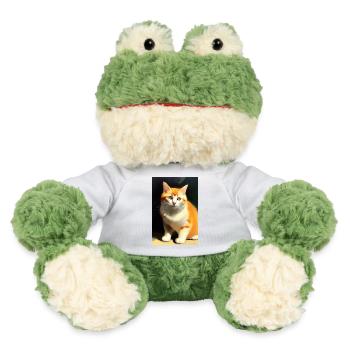 Katzen Bild - MiniFeet® Frosch Torge - Weiß - Vorne