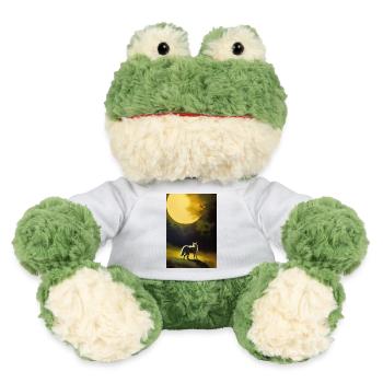 Wolf und Mond - MiniFeet® Frosch Torge - Weiß - Vorne