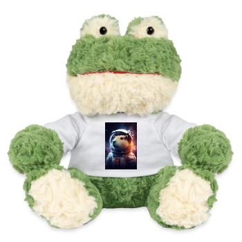 Capybara Wasserschwein Nagetier Tier Astronaut - MiniFeet® Frosch Torge - Weiß - Vorne