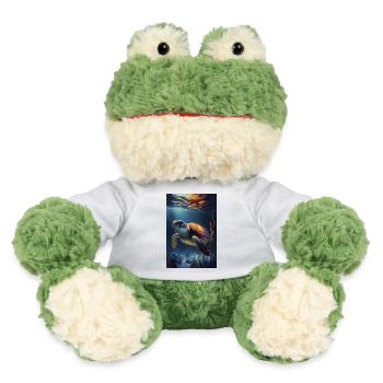 Turtle Sea turtle Turtles - MiniFeet® Frog Torge - white - Front
