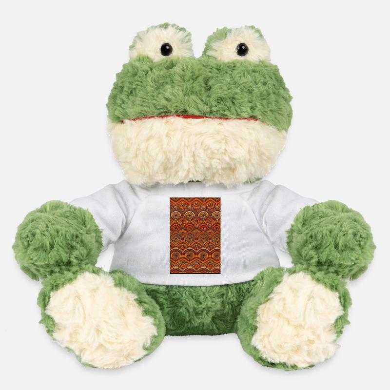 Vintage Pattern - MiniFeet® Frog Torge - white