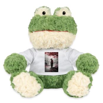Japan Samurai Krieger Knight - MiniFeet® Frosch Torge - Weiß - Vorne