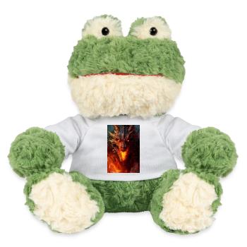 Drache Mystisch Drachen Fantasie Flame - MiniFeet® Frosch Torge - Weiß - Vorne