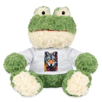 Wolf Wölfe Tier Jaulen Paintings - MiniFeet® Frosch Torge - Weiß - Vorne