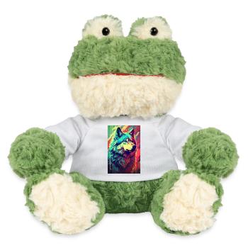 Wolf Wölfe Tier Jaulen Cool - MiniFeet® Frosch Torge - Weiß - Vorne