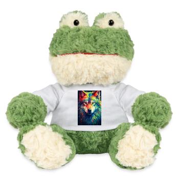 Wolf Wolves Animal Howl Couleur - Grenouille Torge MiniFeet® - blanc - Devant