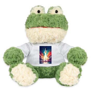 Rocket Rocket Astronauts Space Space Color - Grenouille Torge MiniFeet® - blanc - Devant
