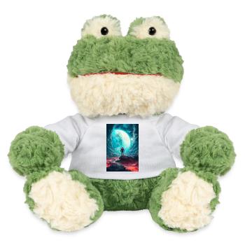 Astronaute Space Cosmonaut Rocket Planets - Grenouille Torge MiniFeet® - blanc - Devant