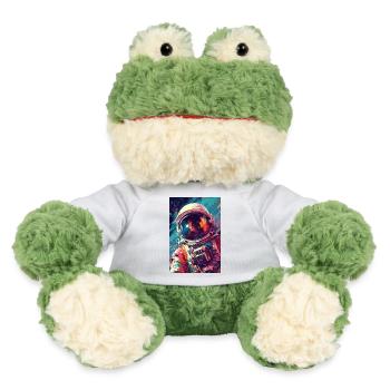 Astronaute Space Cosmonaut Rocket Colorful - Grenouille Torge MiniFeet® - blanc - Devant