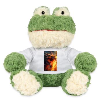 Dragon Mystical Dragon Fantasy Animal - MiniFeet® Frog Torge - white - Front