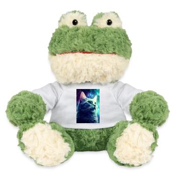 Chat Chat Amoureux Chaton Propriétaire Chaton - Grenouille Torge MiniFeet® - blanc - Devant