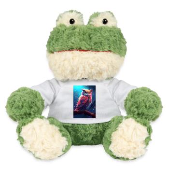 Eule Vogel Tier Eulen - MiniFeet® Frosch Torge - Weiß - Vorne
