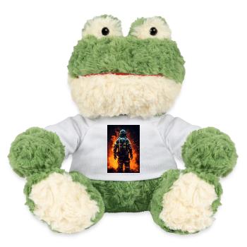 Feuerwehr Feuerwehrmann Cool - MiniFeet® Frosch Torge - Weiß - Vorne