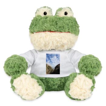 Montagnes de montagne Paysage de montagne Poster - Grenouille Torge MiniFeet® - blanc - Devant