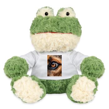 Deutscher Schäferhund Hund Malinois Eye - MiniFeet® Frosch Torge - Weiß - Vorne