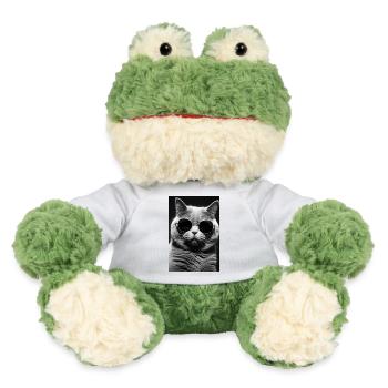 Chat, Amoureux Des Chats, Propriétaire De Chat, Chaton - Grenouille Torge MiniFeet® - blanc - Devant