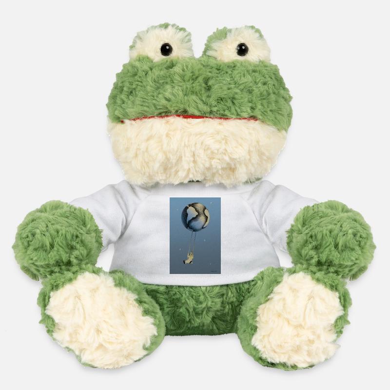 Night Earth Balloon - MiniFeet® Frog Torge - white