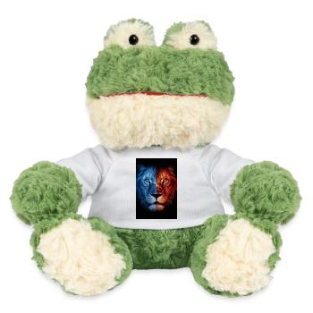 Lion Lion Animal Africa Animal - MiniFeet® Frog Torge - white - Front
