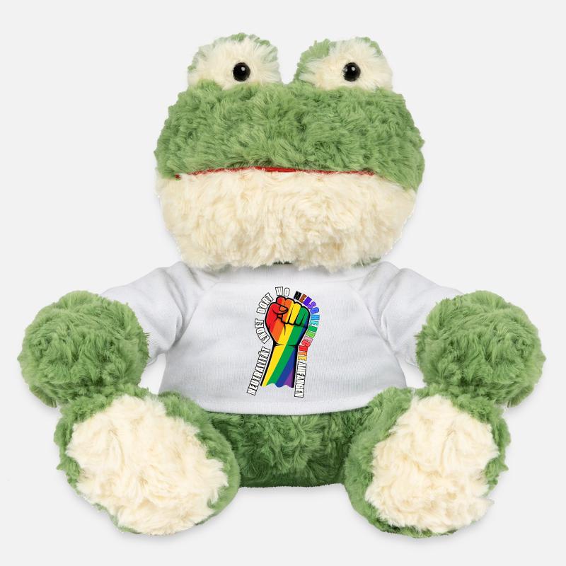 Statement Stickers Human Rights - MiniFeet® Frog Torge - white