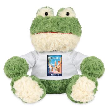 Discover Vibrant Souks of Marrakesh in Morocco - MiniFeet® Frog Torge - white - Front
