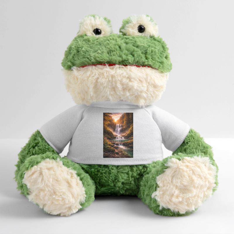 Wasserfall in der Abendsonne MiniFeet® Frosch Torge