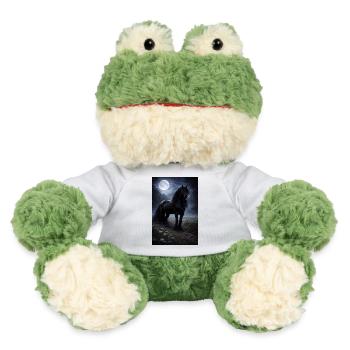 Mondnacht Pferd im Nebelwald - MiniFeet® Frosch Torge - Weiß - Vorne