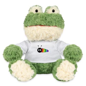 Chenille - Grenouille Torge MiniFeet® - blanc - Devant