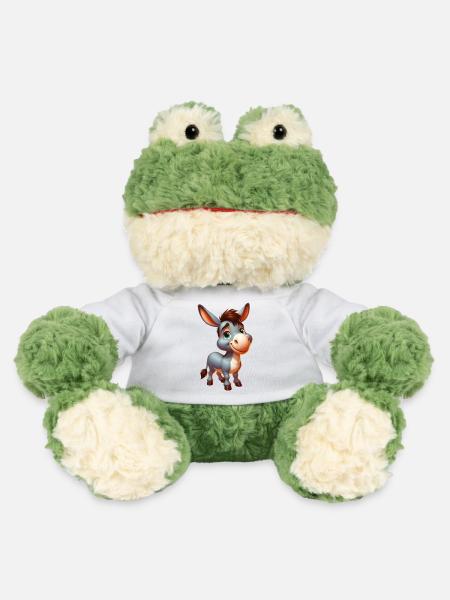 Esel Esel Schnuller Maultier - MiniFeet® Frosch Torge - Weiß