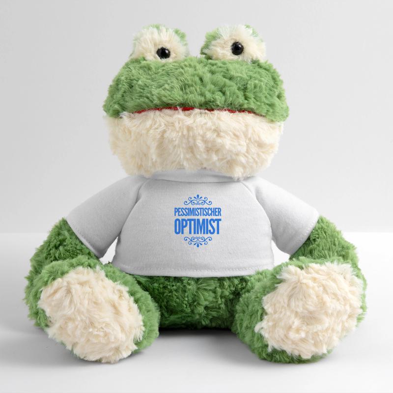vor dir steht ein pessimistischer Optimist MiniFeet® Frosch Torge