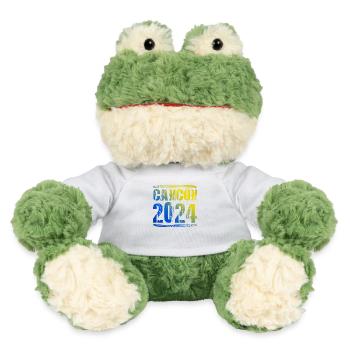 Cancún 2024 Vacances colorées - Grenouille Torge MiniFeet® - blanc - Devant