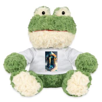 Verpixelte Träume - MiniFeet® Frosch Torge - Weiß - Vorne
