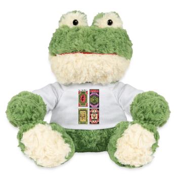 Streicholzschachteln_Collection Print - MiniFeet® Frosch Torge - Weiß - Vorne