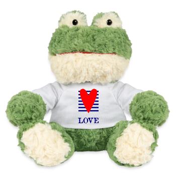 MOM. MOTHER'S DAY. HEART. FEAST. HAPPY BIRTHDAY - MiniFeet® Frog Torge - white - Front