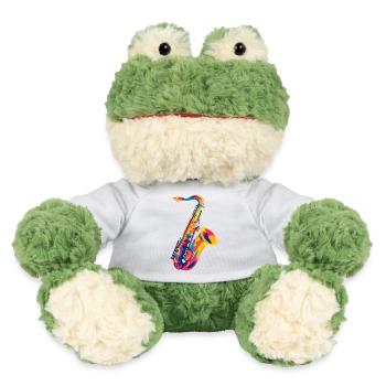 FarbSax PopsArt - MiniFeet® Frog Torge - white - Front