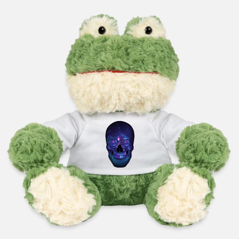 Galactic Skull Nebula - MiniFeet® Frog Torge - white