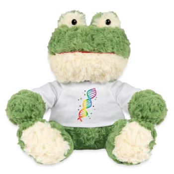 Fabulous lgbt dna, gay pride - Grenouille Torge MiniFeet® - blanc - Devant
