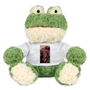 Rosenblüte im Garten - MiniFeet® Frosch Torge - Weiß - Vorne