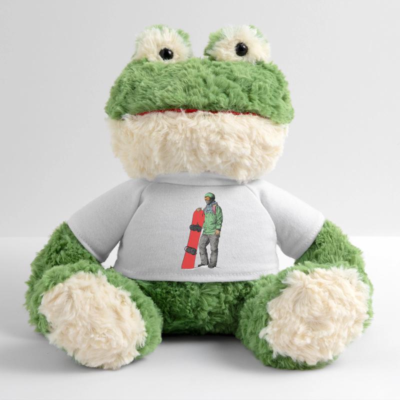 Adventurous snowboarder MiniFeet® Frog Torge