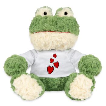 Icône en forme de cœur - Grenouille Torge MiniFeet® - blanc - Devant