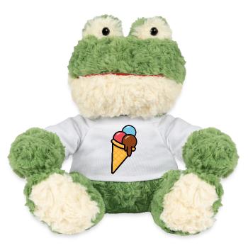 Glace logo  - MiniFeet® Frog Torge - white - Front