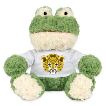 Panther Leopard Jaguar Baby Head - MiniFeet® Frog Torge - white - Front